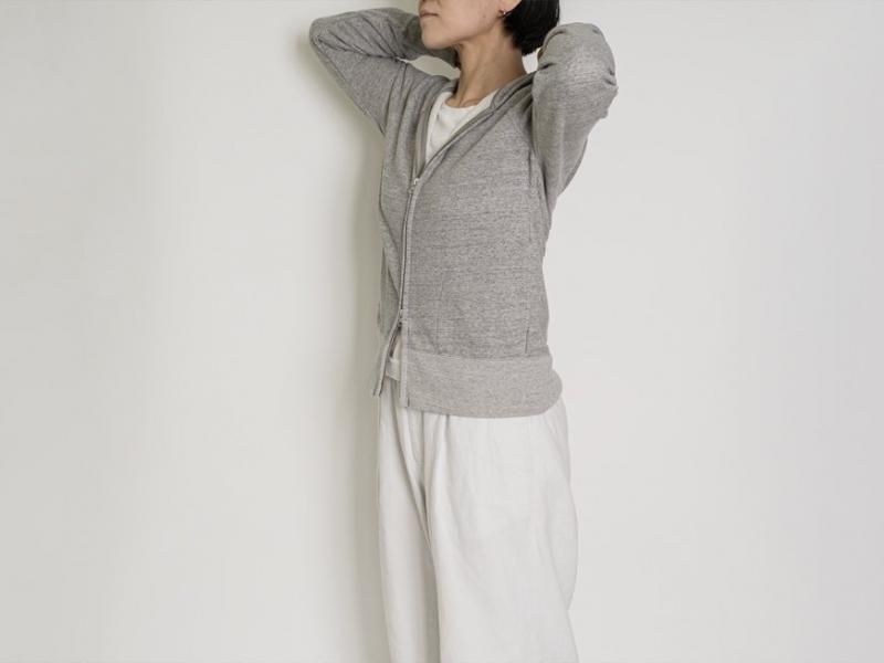 eleven 2nd(イレブンセカンド) Cotton Sweat Jersey Hooded Zip-up