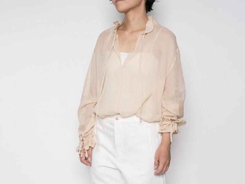 ANTIPAST  cotton lawn blouse