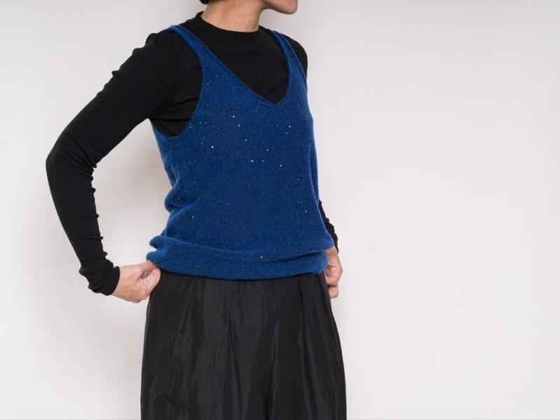 humoresque stardust vest - factory zoomer / online shop