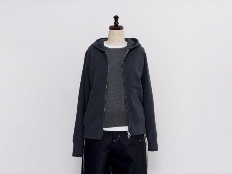 eleven 2nd hooded zip-up - factory zoomer / online shop