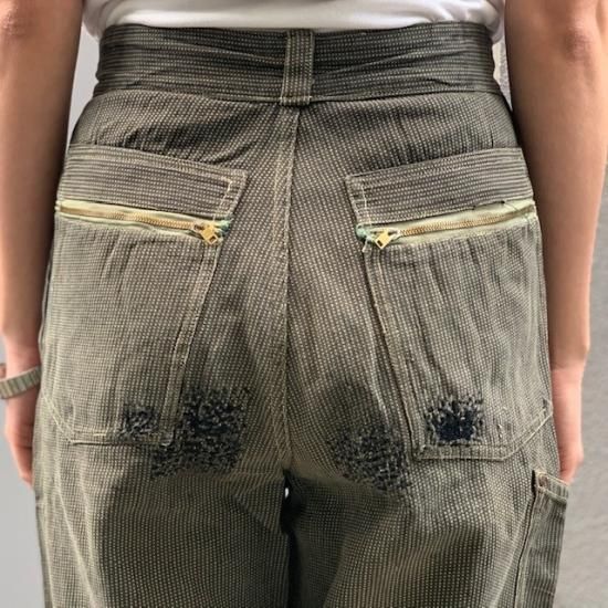 パンツ 30s40s French work pants vintage パンツ 30s40s French work pants vintage 30's】French Vintage
