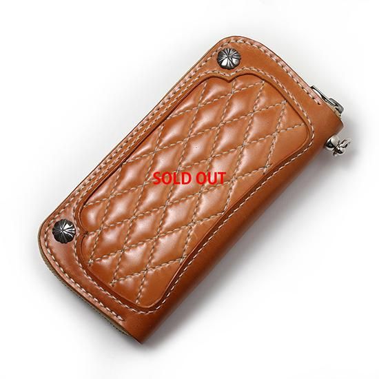 30%OFF＜コードバン＞ キルティングロングウォレット ラウンド