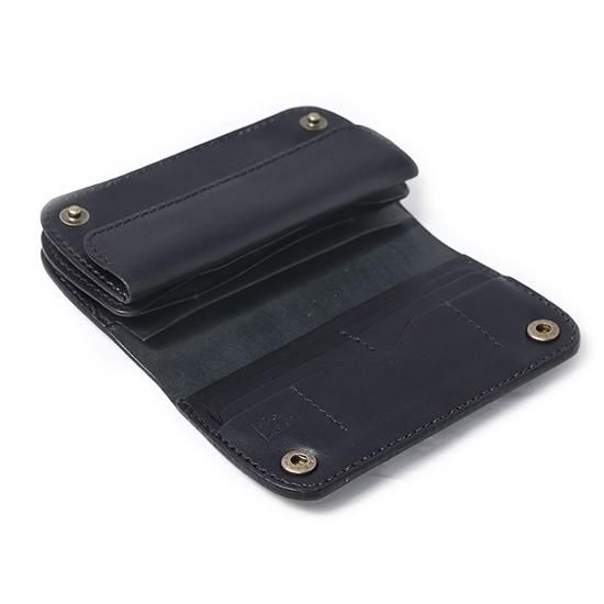 50%OFF＜牛革＞ ロングウォレット トラッカータイプ 真鍮