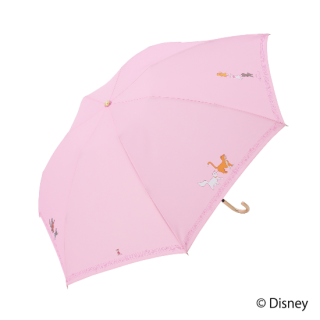 限定生産品 Disney ディズニー 『おしゃれキャット』デザイン 折りたたみ傘 婦人用 レディース 数量限定