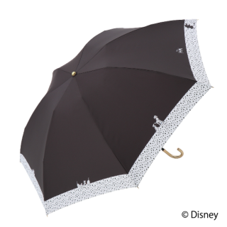 限定生産品 Disney ディズニー 『101匹わんちゃん』デザイン 折りたたみ傘 婦人用 レディース 数量限定