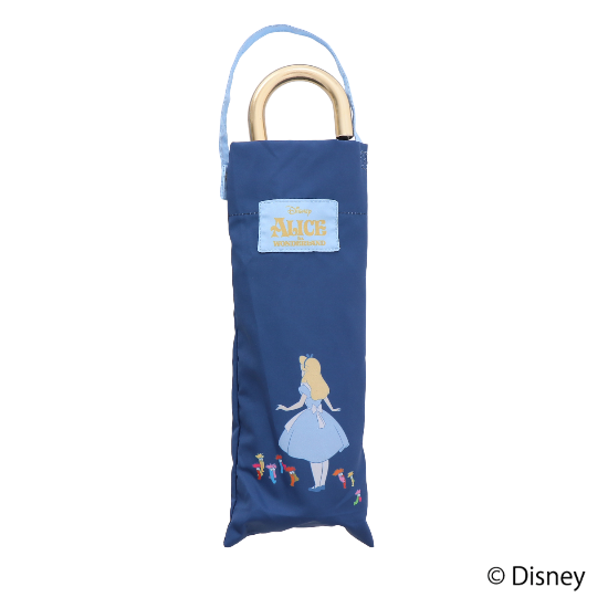 限定生産品 Disney ディズニー ふしぎの国のアリス デザイン 折りたたみ傘 婦人用 レディース 数量限定