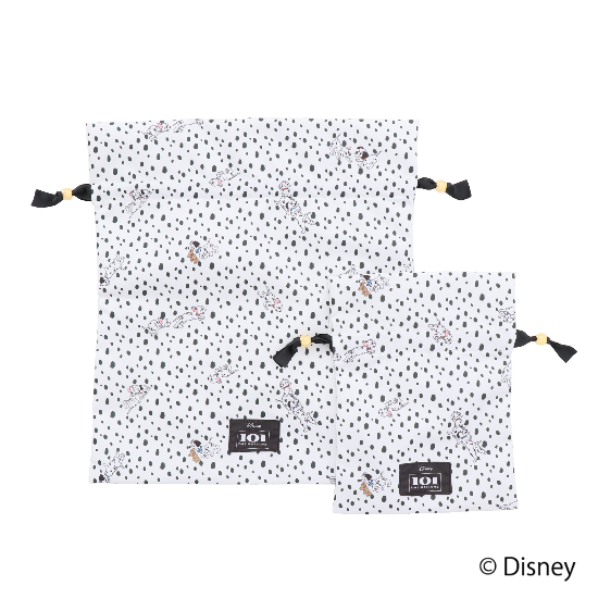 限定生産品 Disney ディズニー 101匹わんちゃん デザイン 巾着 大小2枚組 婦人用 レディース 数量限定 限定生産品 Disney ディズニー 101匹わんちゃん デザイン 巾着 大小2枚組 婦人用 レディース 数量限定