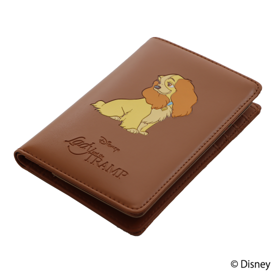 限定生産品 Disney ディズニー わんわん物語 デザイン パスポートケース 数量限定