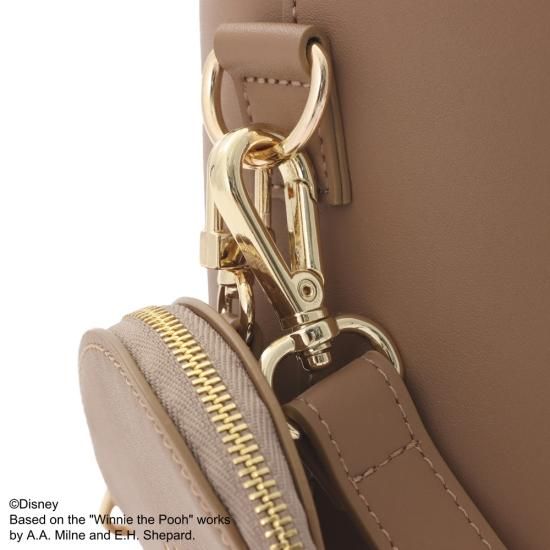 限定生産品『くまのプーさん』 プー デザイン ボトルバッグ 婦人用