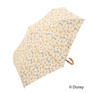 【SPRING SALE 10%OFF】限定生産品 Disney ﾃﾞｨｽﾞﾆｰ『わんわん物語』デザイン 折りたたみ傘 婦人用 数量限定