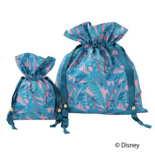 限定生産品 Disney ﾃﾞｨｽﾞﾆｰ『リロ&スティッチ』デザイン 巾着 婦人用 数量限定