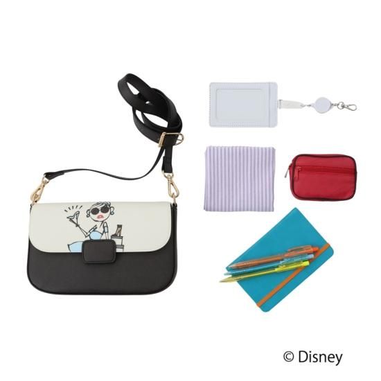 Disney シンデレラ デザイン ショルダーバッグ ディディ ラ Disney シンデレラ デザイン ショルダーバッグ ディディ ラ
