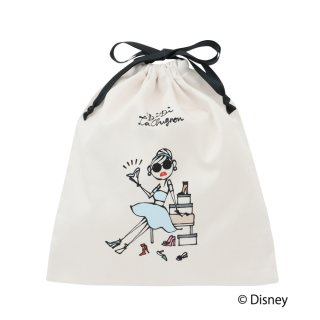 Disney シンデレラ デザイン 巾着 ディディ ラ シニョン 婦人用 数量限定