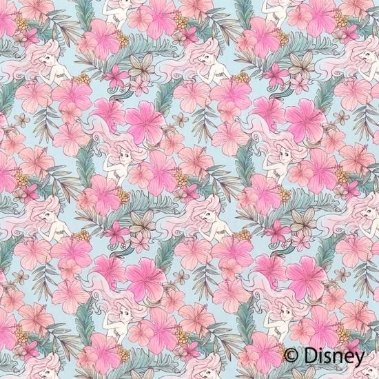 Disney BIGスカーフ&巾着SET アリエル スカーフ ストール Disney/ディズニー/プリンセス】ダマスクアートスカーフ 4GEEKs
