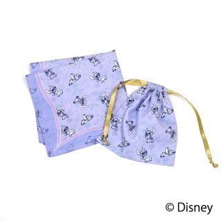 Disney 『リロ＆スティッチ』 デザイン ハンカチ巾着セット 数量限定 
