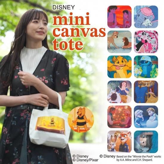 ふしぎの国のアリス デザイン MOVIE COLLECTION キャンバストート