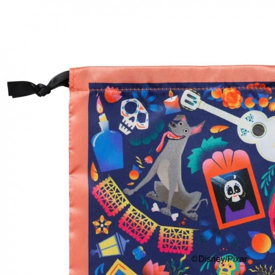 Disney 『 リメンバー・ミー 』 デザイン サテン巾着 - Plus Anq