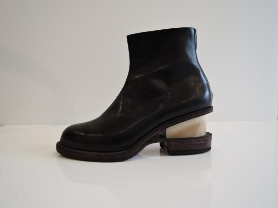 PETROSOLAUM back zip short boots w - W-VISION OnlineStore