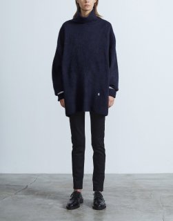 THE RERACS　YAK* CASHEMERE MILLED CASHEMERE HIGHNECK KNIT