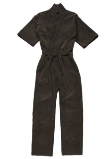 BLESS（21AW）BOTTOMS ONEPIECE　CHARCOAL SLIM CORD