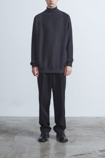 THE RERACS（21AW）RERACS MOCKNECK KNIT（CHACOAL GRAY）
