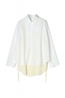 rito structure（22SS） CONNECTED SHIRT　WHITE　