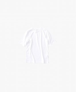 ATON（22SS）SUVIN60/2　PERFECT SHORT-SLEEVE　WHITE　
　