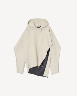 <img class='new_mark_img1' src='https://img.shop-pro.jp/img/new/icons20.gif' style='border:none;display:inline;margin:0px;padding:0px;width:auto;' />rito structure（22AW）ASYMMETRY HOODED KNIT　WHITE　　