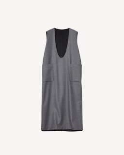 <img class='new_mark_img1' src='https://img.shop-pro.jp/img/new/icons1.gif' style='border:none;display:inline;margin:0px;padding:0px;width:auto;' />　rito structure（22AW）REVERSIBLE U NECK DRESS　GREY　　