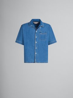 <img class='new_mark_img1' src='https://img.shop-pro.jp/img/new/icons41.gif' style='border:none;display:inline;margin:0px;padding:0px;width:auto;' />MARNI (23SS) LIGHT DENIM SHIRTBLUE