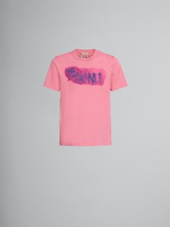 <img class='new_mark_img1' src='https://img.shop-pro.jp/img/new/icons16.gif' style='border:none;display:inline;margin:0px;padding:0px;width:auto;' />MARNI　(23SS) T-SHIRT　PINK CANDY　