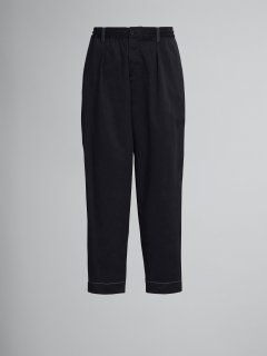 <img class='new_mark_img1' src='https://img.shop-pro.jp/img/new/icons1.gif' style='border:none;display:inline;margin:0px;padding:0px;width:auto;' />MARNI　(23SS)  CROPPED PANTS　BLACK　