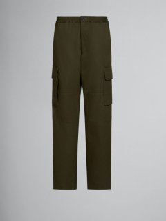 <img class='new_mark_img1' src='https://img.shop-pro.jp/img/new/icons1.gif' style='border:none;display:inline;margin:0px;padding:0px;width:auto;' />MARNI (23AW)　TROUSERS CARGO PANTS FOREST GREEN