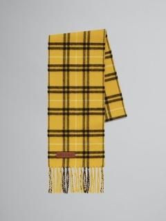 MARNI  SCARF / YELLOW CHECK