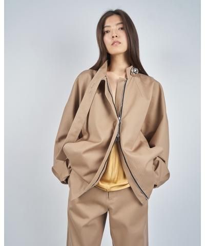 harunobu murata ブルゾン IVANA BLOUSON BEIGEBEIGE