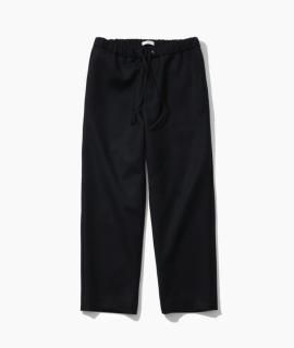 ATON23AWWIDE EASY PANTS SUPER 160S    BLACK
