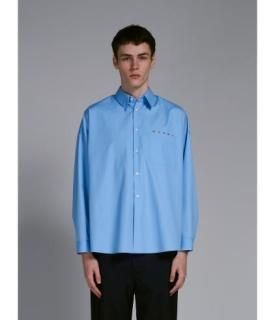 <img class='new_mark_img1' src='https://img.shop-pro.jp/img/new/icons1.gif' style='border:none;display:inline;margin:0px;padding:0px;width:auto;' />MARNI 24SS L/S SHIRT IRIS BLUEˡ