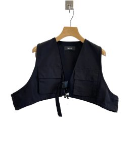 <img class='new_mark_img1' src='https://img.shop-pro.jp/img/new/icons1.gif' style='border:none;display:inline;margin:0px;padding:0px;width:auto;' />D-VEC　 W'S DWR PL TUSSAH VEST/ナイトシーブラック


