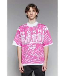 <img class='new_mark_img1' src='https://img.shop-pro.jp/img/new/icons1.gif' style='border:none;display:inline;margin:0px;padding:0px;width:auto;' />MARNI   PRINT T-SHIRT 