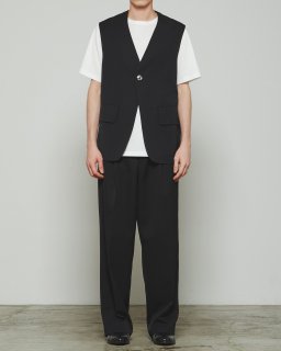 <img class='new_mark_img1' src='https://img.shop-pro.jp/img/new/icons1.gif' style='border:none;display:inline;margin:0px;padding:0px;width:auto;' />THE RERACS25SSRERACS BIG VEST (BLACK)