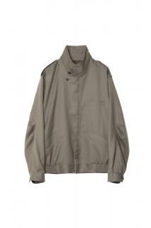 IRENISA(25AW)EPAULET ZIP-UP BLOUSON/STONE GRAY