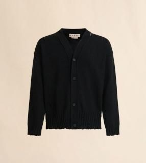 <img class='new_mark_img1' src='https://img.shop-pro.jp/img/new/icons1.gif' style='border:none;display:inline;margin:0px;padding:0px;width:auto;' /> MARNI   CARDIGAN BLACK