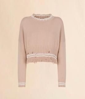 <img class='new_mark_img1' src='https://img.shop-pro.jp/img/new/icons14.gif' style='border:none;display:inline;margin:0px;padding:0px;width:auto;' />MARNI(25FW)ROUNDNECK SWEATER/SANDSTORM