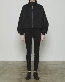 THE RERACS25FWTHE HARRINGTON SHORT JACKET(BLACK)