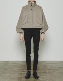 THE RERACS25FWTHE HARRINGTON SHORT JACKET(GREGE)