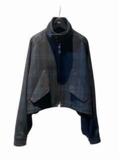 THE RERACS25FWTHE HARRINGTON SHORT JACKET (BLACK WATCH)