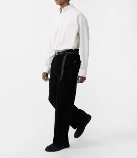 <img class='new_mark_img1' src='https://img.shop-pro.jp/img/new/icons14.gif' style='border:none;display:inline;margin:0px;padding:0px;width:auto;' />STUDIO NICHOLSON(25FW)PAOLO CORDUROY PANT/ BLACK