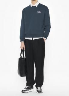 <img class='new_mark_img1' src='https://img.shop-pro.jp/img/new/icons14.gif' style='border:none;display:inline;margin:0px;padding:0px;width:auto;' />MAISON KITSUNE (25FW) 	HANDWRITING COMFORT SWEATSHIRT/CLASSICNAVY