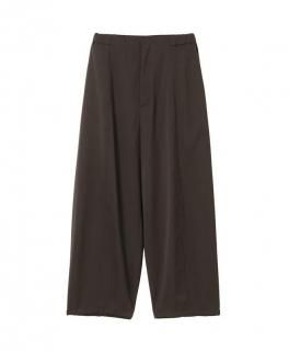 <img class='new_mark_img1' src='https://img.shop-pro.jp/img/new/icons14.gif' style='border:none;display:inline;margin:0px;padding:0px;width:auto;' />ATON25FWWOOL SATIN STRETCH EASY PANTS/BROWN
