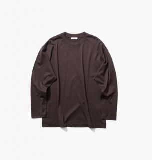<img class='new_mark_img1' src='https://img.shop-pro.jp/img/new/icons14.gif' style='border:none;display:inline;margin:0px;padding:0px;width:auto;' />ATON25FW OVERSIZED LONG SLEEVE T-SHIRT BURGUNDY
